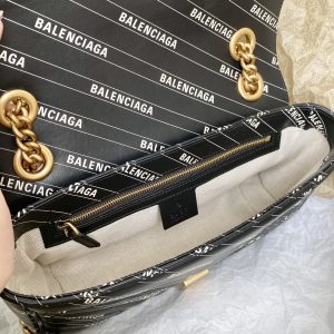 Gucci&Balenciaga Marmont Bag-26*15*7CM - Image 5