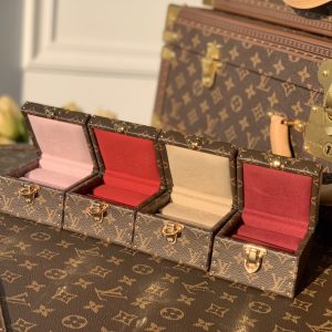 Louis Vuitton Écrin Déclaration Ring Box-7.5/7.5/5CM - Image 1