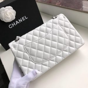 Ch@nel Flap Bag-Lambskin-25CM - Image 6