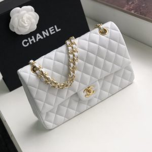Ch@nel Flap Bag-Lambskin-25CM - Image 3