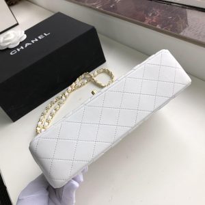Ch@nel Flap Bag-Lambskin-25CM - Image 6