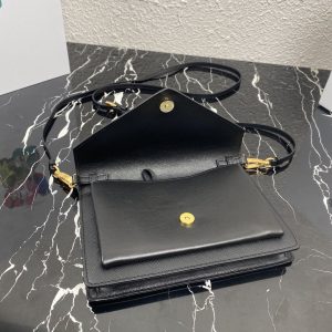 Prada 1BP020 Saffiano Chain Bag-20*12*4CM - Image 2