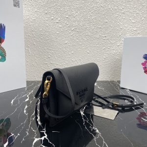 Prada 1BP020 Saffiano Chain Bag-20*12*4CM - Image 3