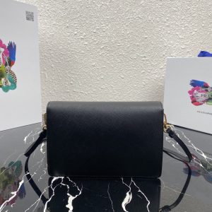 Prada 1BP020 Saffiano Chain Bag-20*12*4CM - Image 5
