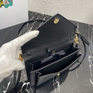 Prada 1BP020 Saffiano Chain Bag-20*12*4CM - Image 8