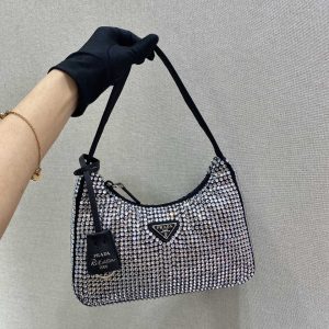Prada Nylon 1NE515 Hobo Bag-23*14*5CM - Image 6