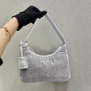Prada Nylon 1NE515 Hobo Bag-23*14*5CM - Image 9