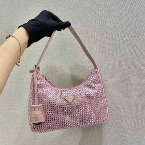 Prada Nylon 1NE515 Hobo Bag-23*14*5CM - Image 5