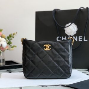 Ch@nel Hobo Bag-19x16x8CM - Image 2