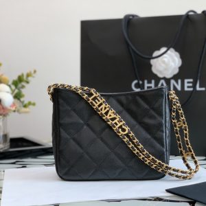 Ch@nel Hobo Bag-19x16x8CM - Image 7