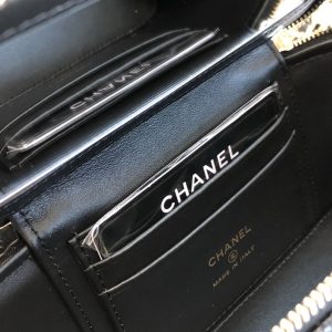 Ch@nel Cosmetic Bag-Caviar-18CM - Image 6