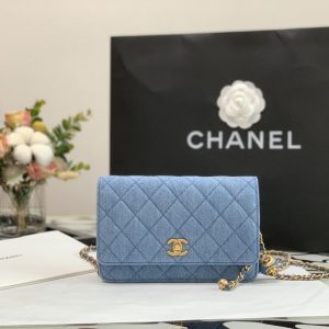 Ch@nel Wallet On Chain-19*12*3.5CM - Image 8