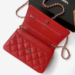 Ch@nel Wallet On Chain-Silver Hardware-19*12*3.5CM - Image 2