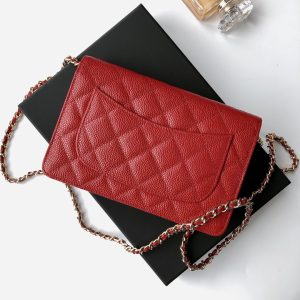 Ch@nel Wallet On Chain-Silver Hardware-19*12*3.5CM - Image 9