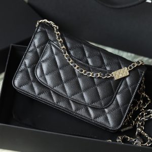 Ch@nel Wallet On Chain-19*12*3.5CM - Image 4