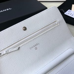 Ch@nel Wallet On Chain-Silver Hardware-19*12*3.5CM - Image 2