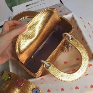 Lady Diro Bag-Gold Hardware-20*16.5*8CM - Image 5