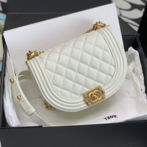 Ch@nel Boy Bag-18*12.5*6CM - Image 3