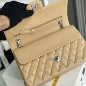 Ch@nel Flap Bag-Caviar Leather-25CM - Image 8