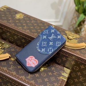 Louis Vuitton Zippy Vertical Wallet M63095-20*10CM