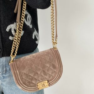 Ch@nel Boy Bag-18*12.5*6CM - Image 13