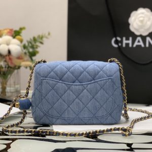 Ch@nel Flap Bag-13*18*7CM - Image 2