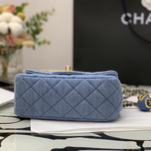 Ch@nel Flap Bag-13*18*7CM - Image 5