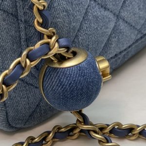 Ch@nel Flap Bag-13*18*7CM - Image 7