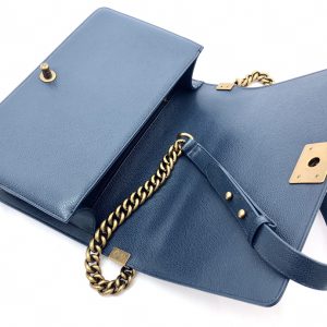 Ch@nel Boy Bag-Caviar-28CM - Image 6