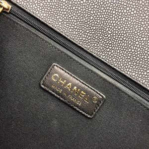 Ch@nel Boy Bag-Caviar-28CM - Image 2