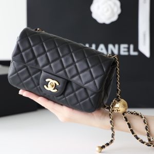 Ch@nel Flap Bag-17&20CM - Image 6