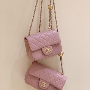 Ch@nel Flap Bag-17&20CM - Image 3