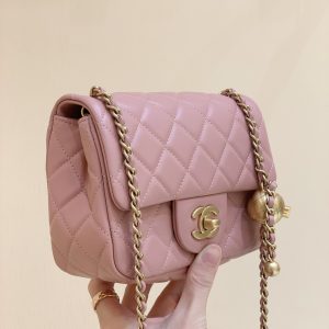 Ch@nel Flap Bag-17&20CM - Image 4