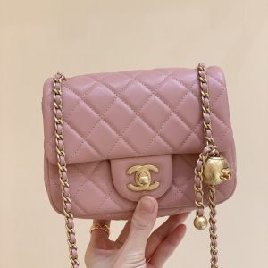 Ch@nel Flap Bag-17&20CM - Image 7