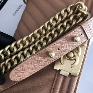 Ch@nel Boy Bag-25CM - Image 9