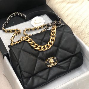 Ch@nel 19 Flap Bag-26/30/36CM - Image 4