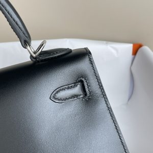 Hermes Kelly 25CM-Box Leather - Image 3
