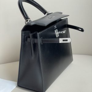Hermes Kelly 25CM-Box Leather - Image 4