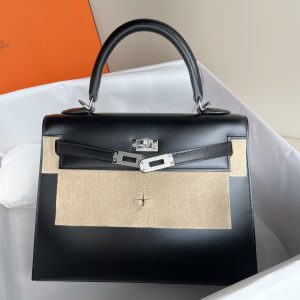 Hermes Kelly 25CM-Box Leather - Image 6