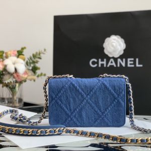 Ch@nel 19 Flap Bag-20*18*9CM - Image 6