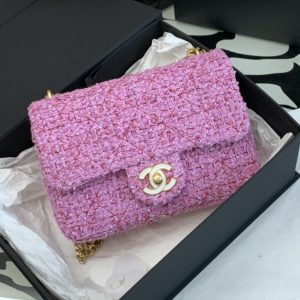 Ch@nel Flap Bag-21*14.5*5CM - Image 2