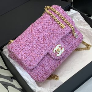 Ch@nel Flap Bag-21*14.5*5CM