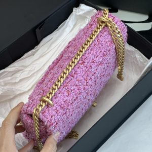 Ch@nel Flap Bag-21*14.5*5CM - Image 4