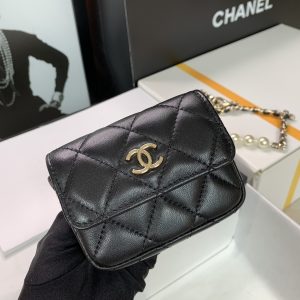 Ch@nel 2022SS Pearl Chain Waist Bag - Image 3
