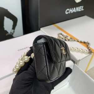 Ch@nel 2022SS Pearl Chain Waist Bag - Image 4