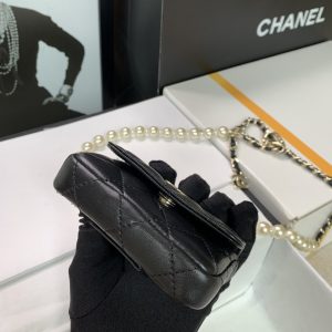 Ch@nel 2022SS Pearl Chain Waist Bag - Image 5