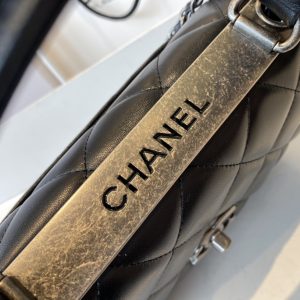 Ch@nel Trendy CC-Ancient Silver-25*17*12CM - Image 4