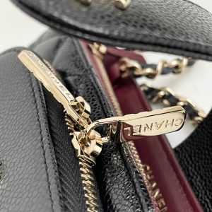 Ch@nel Chain Coin Purse-19*10*3.5CM - Image 5