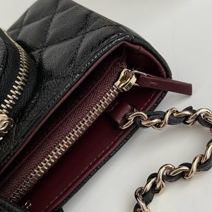 Ch@nel Chain Coin Purse-19*10*3.5CM - Image 7