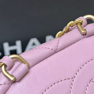 Ch@nel Drawstring Bucket Backpack -16.5*20*11.5CM - Image 7